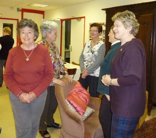 Antonia, Danielle, Lina et Kathy