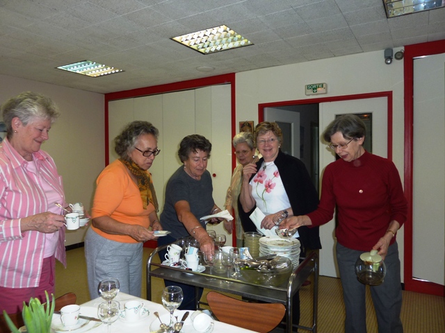 Mary, Talma, Antonia, Kathy et Nicole